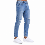 Picture of Modern Light Distressed Jeans (INSIDE)