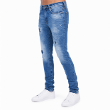 Picture of Blue Jeans with Modern Patch Details (INSIDE)