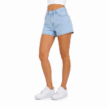 Picture of Light Bleached Denim Shorts(INSIDE)