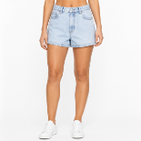 Picture of Light Bleached Denim Shorts(INSIDE)