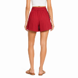Picture of Elegant Red Women's Shorts(INSIDE)