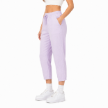 Picture of Light Purple Linen Pants(INSIDE)