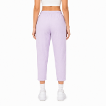 Picture of Light Purple Linen Pants(INSIDE)