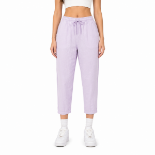 Picture of Light Purple Linen Pants(INSIDE)