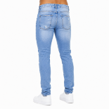 Picture of Light Wash Ripped Skinny Jeans (INSIDE)