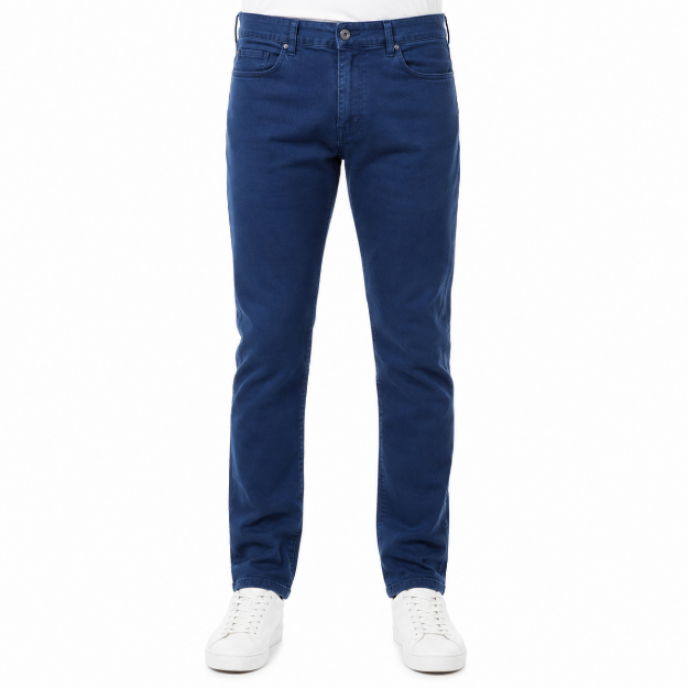 Picture of Navy Blue Slim-Fit Chinos (INSIDE)