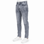 Picture of Modern Acid Wash Grey Jeans (INSIDE)
