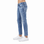 Picture of Light Wash Slim Distressed Jeans (INSIDE)