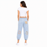 Picture of Comfortable Embroidered Denim Pants(INSIDE)