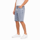 Picture of Trendy Printed Denim Shorts(INSIDE)