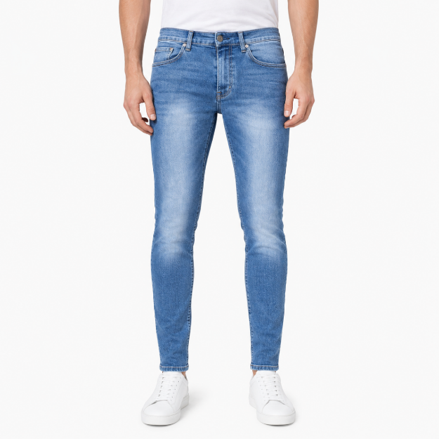Picture of Men's Slim-Fit Light Jeans(INSIDE)