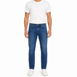 Picture of Men's Classic Blue Slim-Fit Jeans(INSIDE)