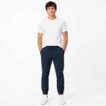 Picture of Men's Navy Comfort Cotton Joggers(INSIDE)