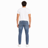 Picture of Men's Light Blue Distressed Slim Jeans(INSIDE)