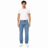 Picture of Men's Light Wash Straight-Leg Jeans(INSIDE)