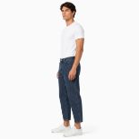 Picture of Men's Navy Cropped Loose Jeans(INSIDE)