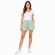 Picture of Women's Floral Printed Summer Shorts(INSIDE)