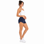 Picture of Women's Navy Athletic Lounge Shorts(INSIDE)