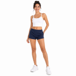 Picture of Women's Navy Athletic Lounge Shorts(INSIDE)