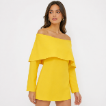 Picture of Dress with Side Ruffles(hanita)