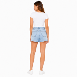Picture of Women's Light Wash Denim Shorts(INSIDE)