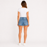 Picture of Women's Mid-Wash Denim Shorts(INSIDE)