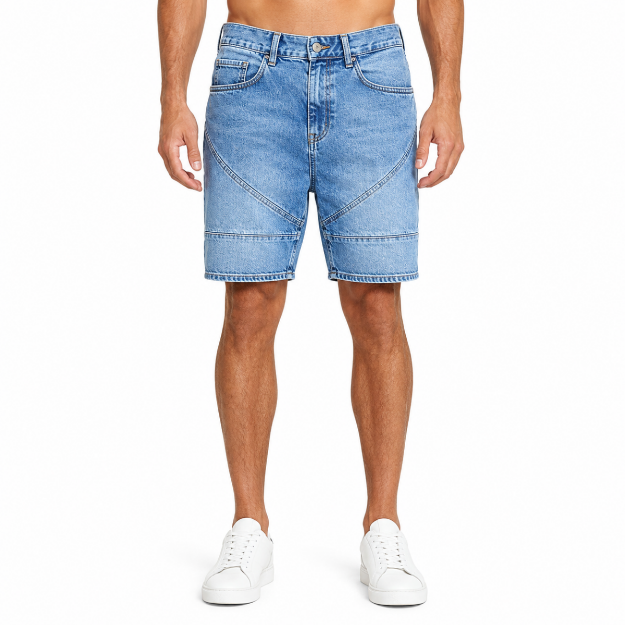 Picture of Men's Blue Jeans Shorts (INSIDE)