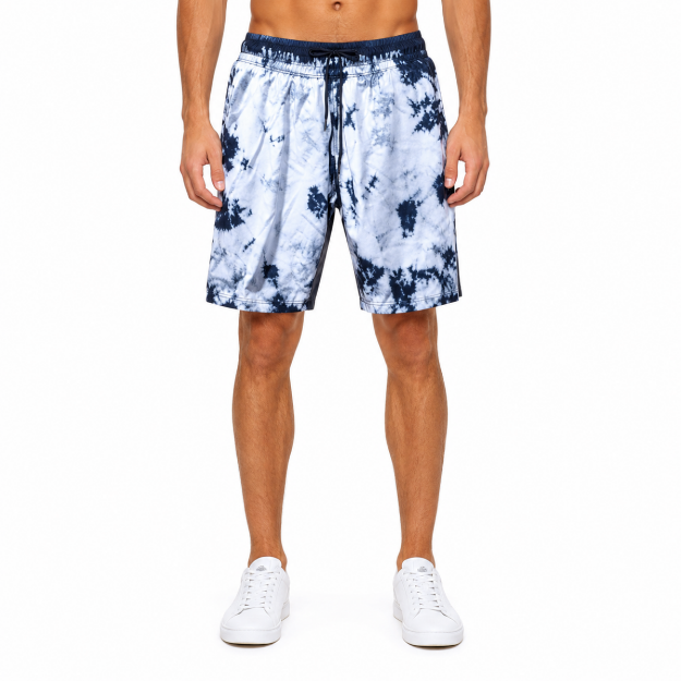 Picture of Men's White Cotton Shorts (INSIDE)