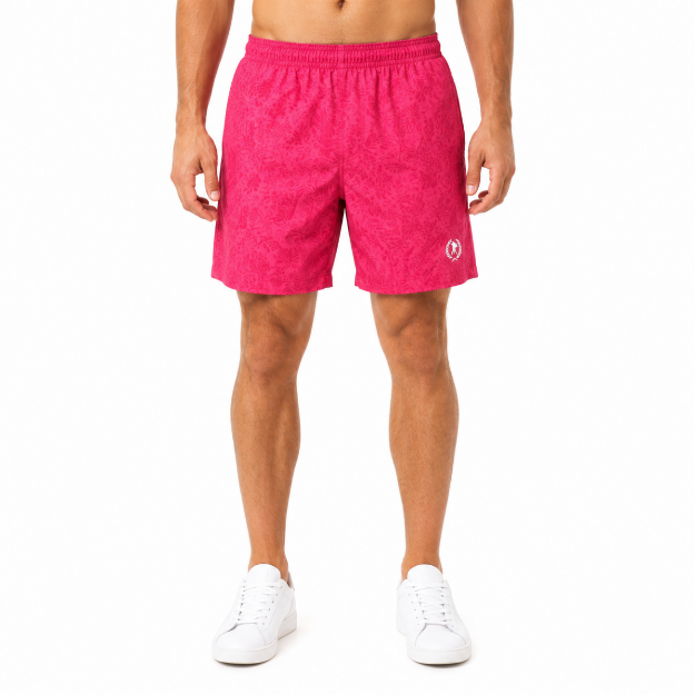 Picture of Men's Red Cotton Shorts (INSIDE)