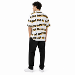 Picture of Men's White Graphic Shirt(INSIDE)
