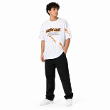 Picture of Men's White Graphic T-Shirt(INSIDE)
