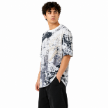 Picture of Men's Abstract Graphic T-Shirt(INSIDE)