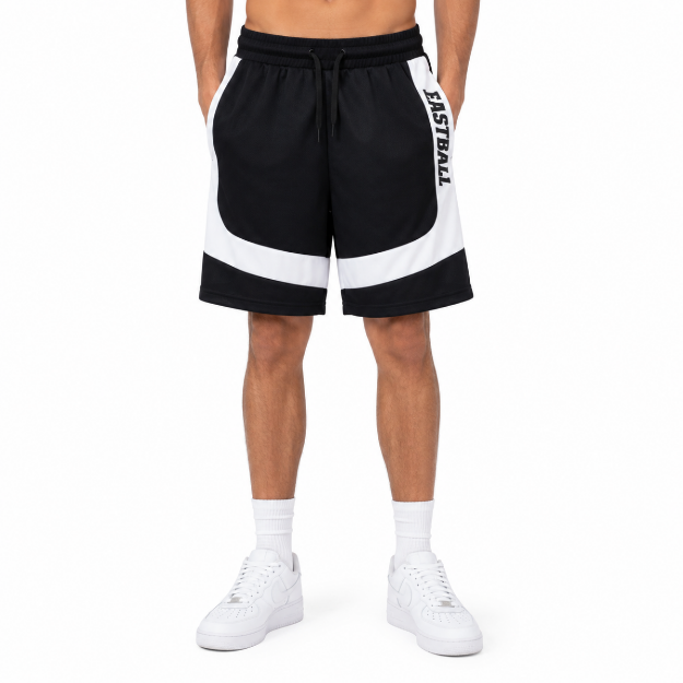 Picture of Men's Black Cotton Shorts (INSIDE)