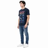 Picture of Men's Black Graphic T-Shirt(INSIDE)
