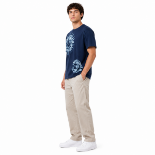 Picture of Men's Navy Graphic T-Shirt(INSIDE)