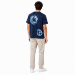 Picture of Men's Navy Graphic T-Shirt(INSIDE)