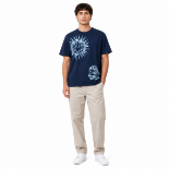 Picture of Men's Navy Graphic T-Shirt(INSIDE)
