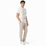 Picture of Men's White Graphic T-Shirt(INSIDE)