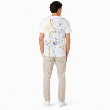 Picture of Men's White Graphic T-Shirt(INSIDE)
