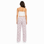 Picture of Women's Patterned Wide-Leg Pants