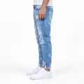 صورة جينز رجالي أزرق مرشوش