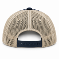 صورة كاب كحلي شبكي بيج