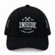 Picture of Black Embroidered Mesh Cap