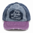 Picture of Blue Purple Denim Cap