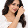 صورة طقم أساور ملونة رفيعة